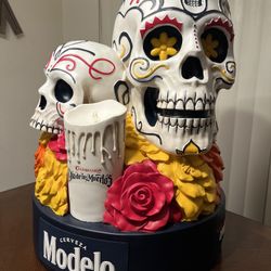 Modelo /Mister Cartoon Dia De Los Muertos Sugarskull Statue