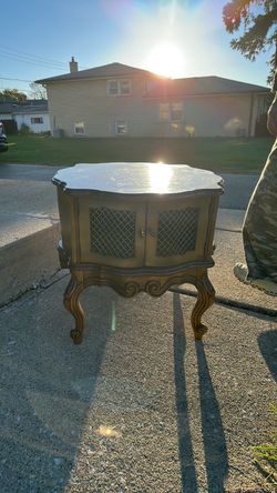 Two antique side table