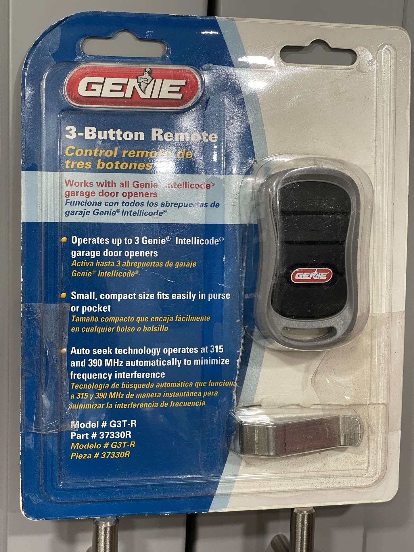 GENIE G3T-R 3-Button Remote with Intellicode Security