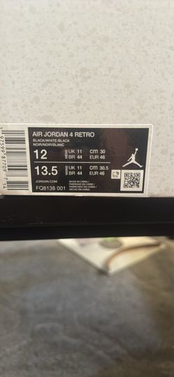 Air Jordan 4 Retro “White Thunder” Size 12 DS New in Box
