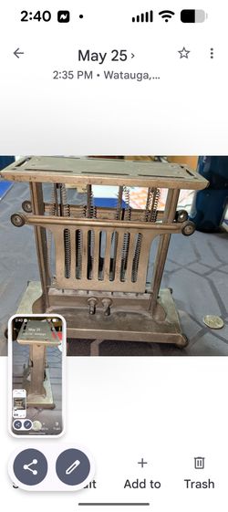 Antique Toster- Works
