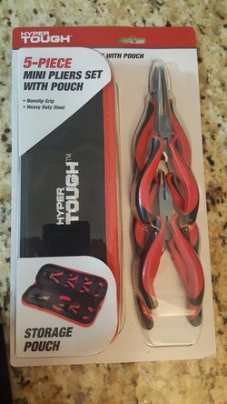 5-pieces Mini Pliers Set with Pouch - Brand New!!