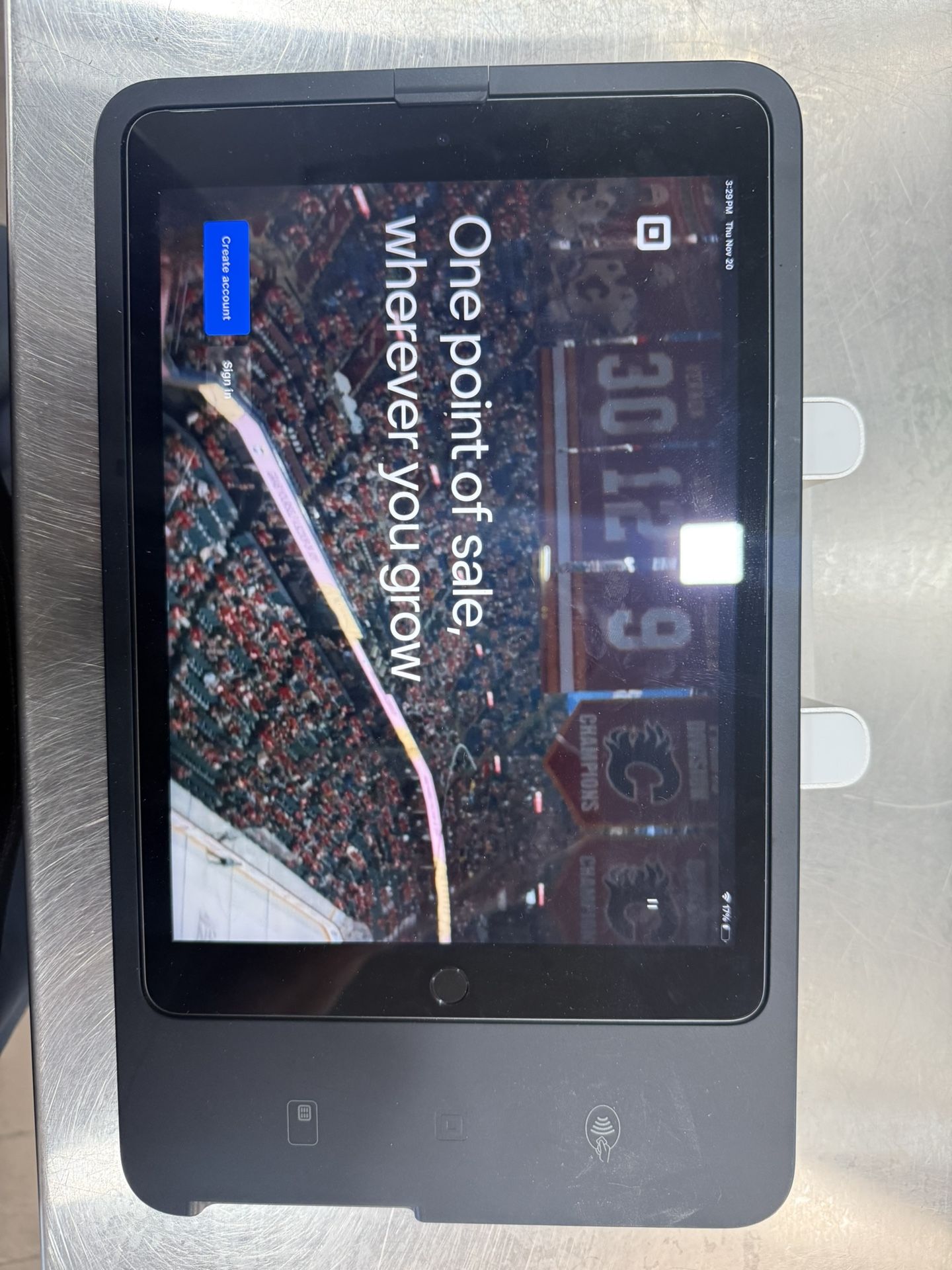 Square Self Ordering System With Ipad