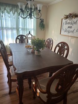Table and chairs