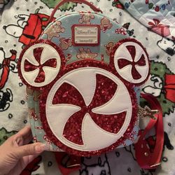 Disney Christmas Loungefly Backpack