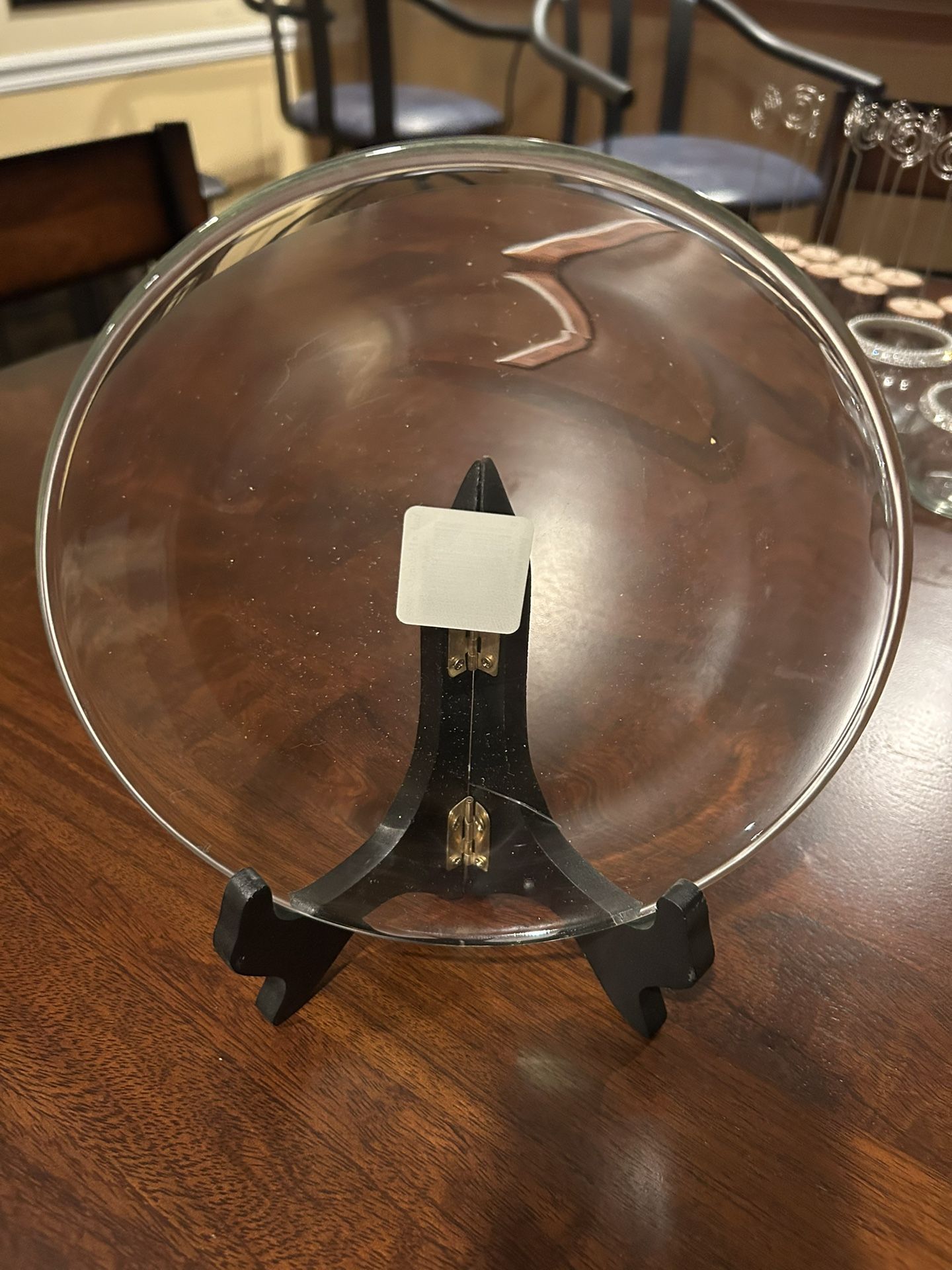12 Clear Glass Plates