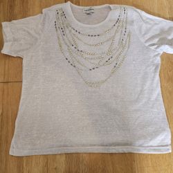 C.d.daniels White Shirt 1x