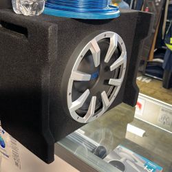 Car Audio Single 10” Subwoofer With Amplifier 