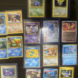 Pokémon Cards - Vintage, Holo, Full Art, EX