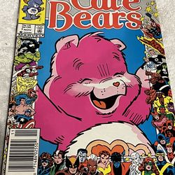 CARE BEARS #7  1986 MARVEL  ANNIVERSARY ISSUE NEWSSTAND EDITION