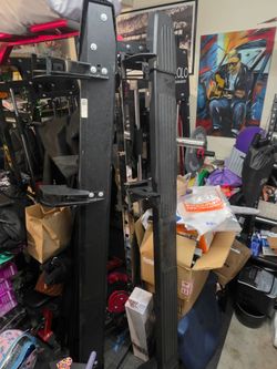 6" black rectangular Chevrolet step
