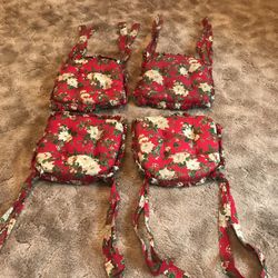 Holiday Themed Chair Cushions