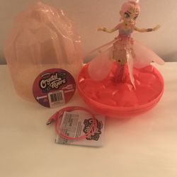 Crystal Flyers Pink Magical Flying Pixie Toy (Brand New)