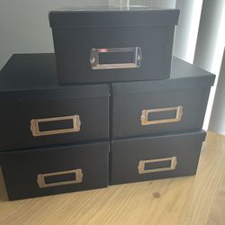 Photo Boxes - Set Of 5