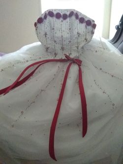 New beautiful quinceanera dress size xs