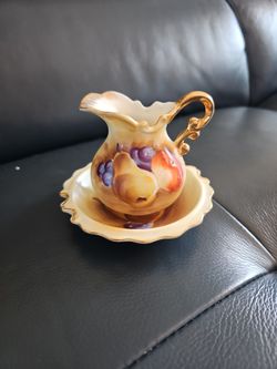 Miniature Pitcher And Bowl Set