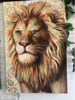 Lion Canvas Wall Art