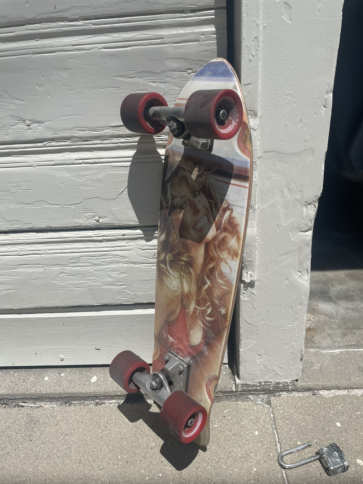Farrah Fawcett Duster Skateboard