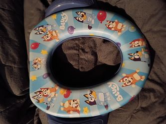 Bluey toilet seat