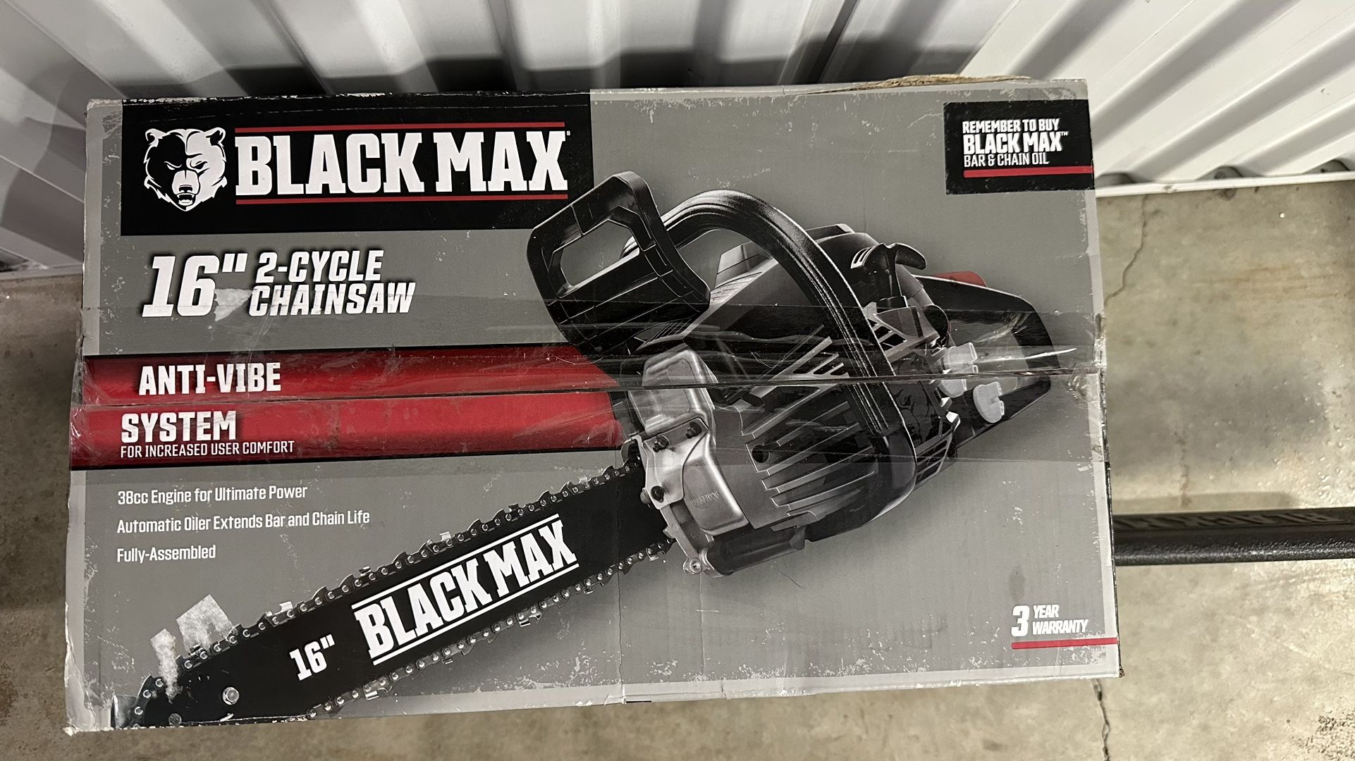 BlackMax chain Saw