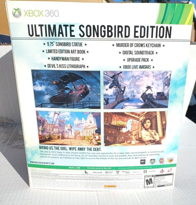 Bioshock Infinite Ultimate Songbird Edition - Top Zustand! (Gebraucht) in Matzingen für CHF 107