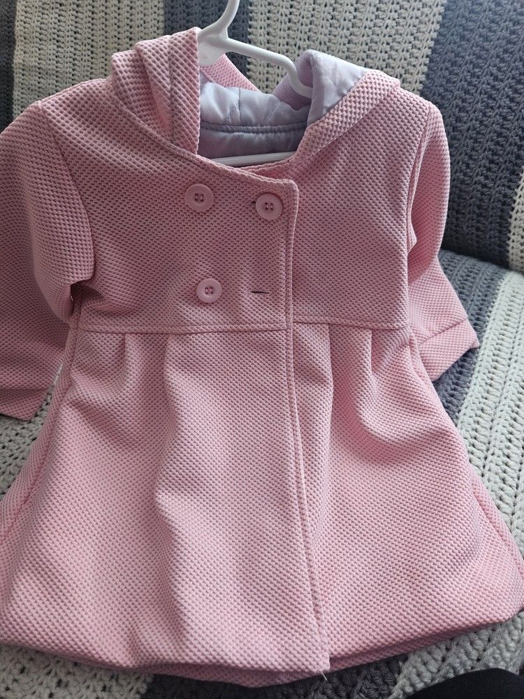 Pink Toddler Girl Coat