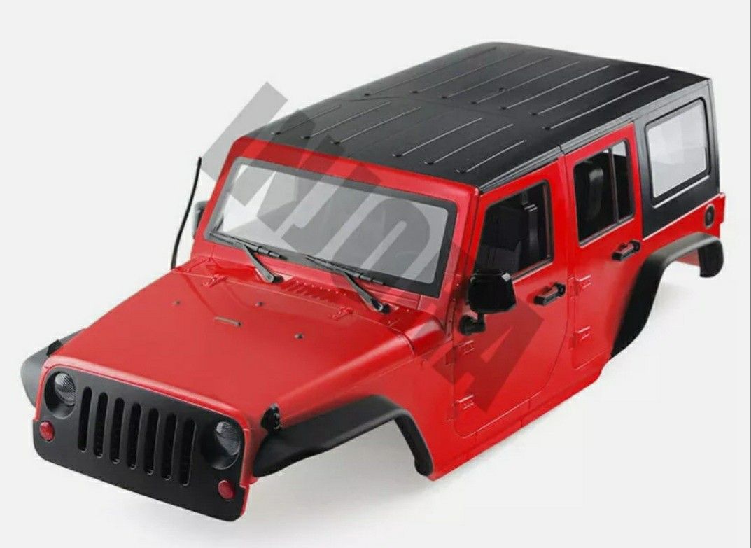 Jeep Wrangler RC Crawler Body