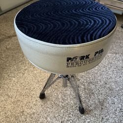 Pork Pie Percussion Round Drum Throne