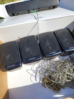 SAMSUNG SURROUND SOUND SPEAKERS