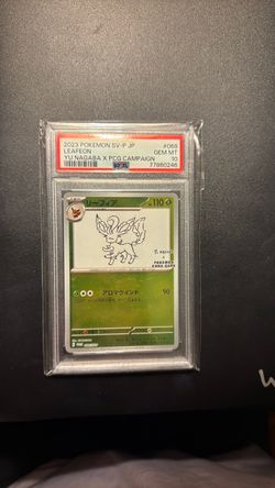 Leafeon Yu Nagaba PSA 10