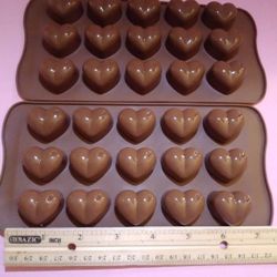 Heart ❤ 💙 💜 💖 💗 Silicon Molds $5 For Both