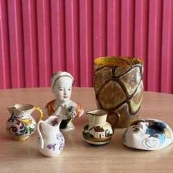 Vintage Art Glass Ceramics And Porcelain 