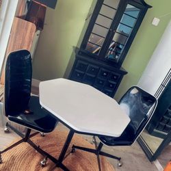 Breakfast Nook - Polygon Table And 2 Chairs 