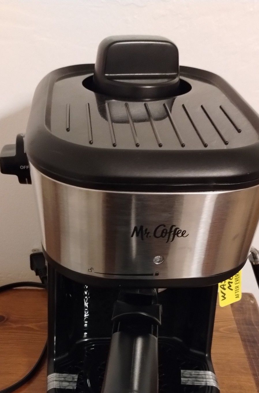 Mr. Coffee Espresso and Cappuccino Machine NEW