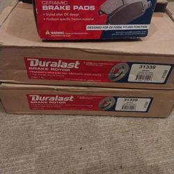 Duralast Brake Rotors/pads