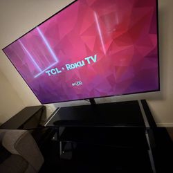 65” TCL TV/TV Stand