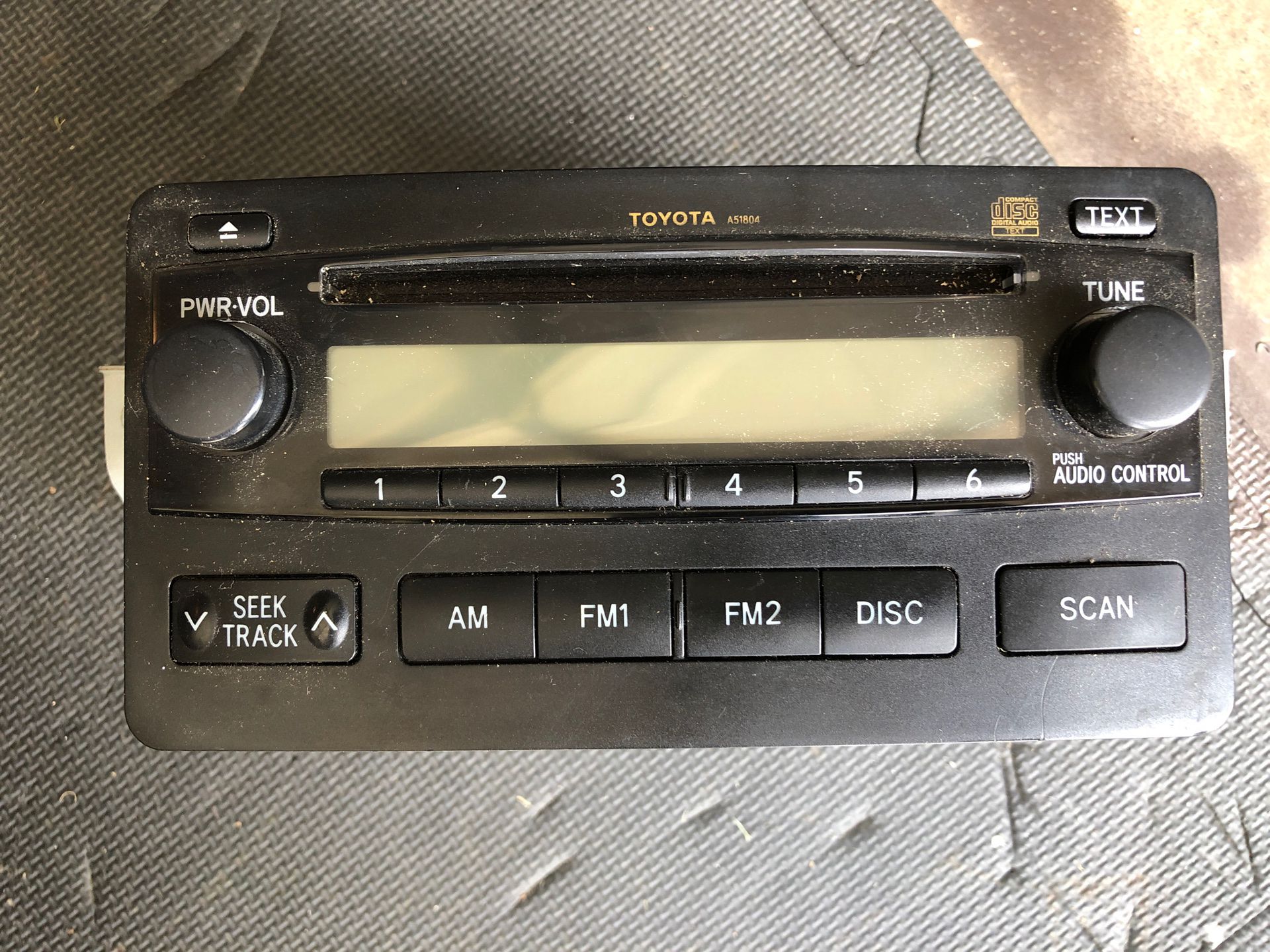 Toyota Tundra Factory Stereo Receiver