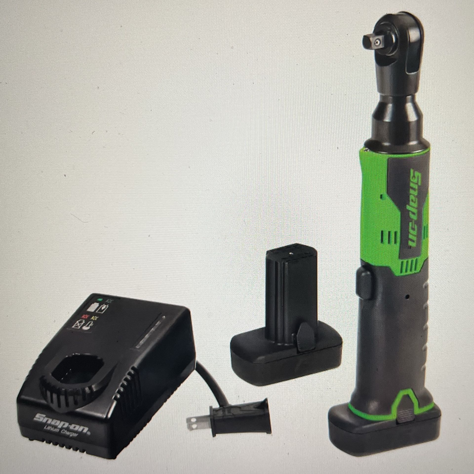 Snap on 14.4 V 3/8” Drive MicroLithium Cordless Ratchet Kit (Red or Green)