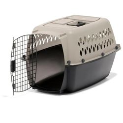 Petmate Vari Dog Kennel - Portable Dog Carriers & Crates for Small Dogs, Airline-Friendly, Durable Plastic, Pet Carrier For Home and Travel, 24 Inches