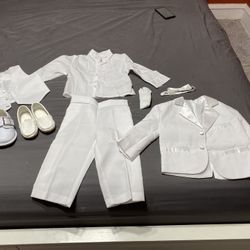 Baptism/christening Baby Boy Set