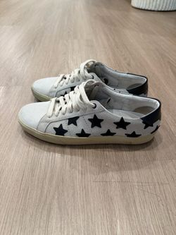 Saint Laurent Low-Top Star Sneakers
