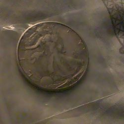 1945 half quarter dollar