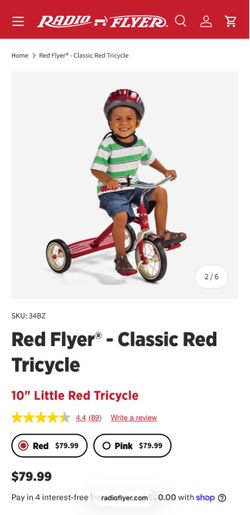 Classic Red Tricycle