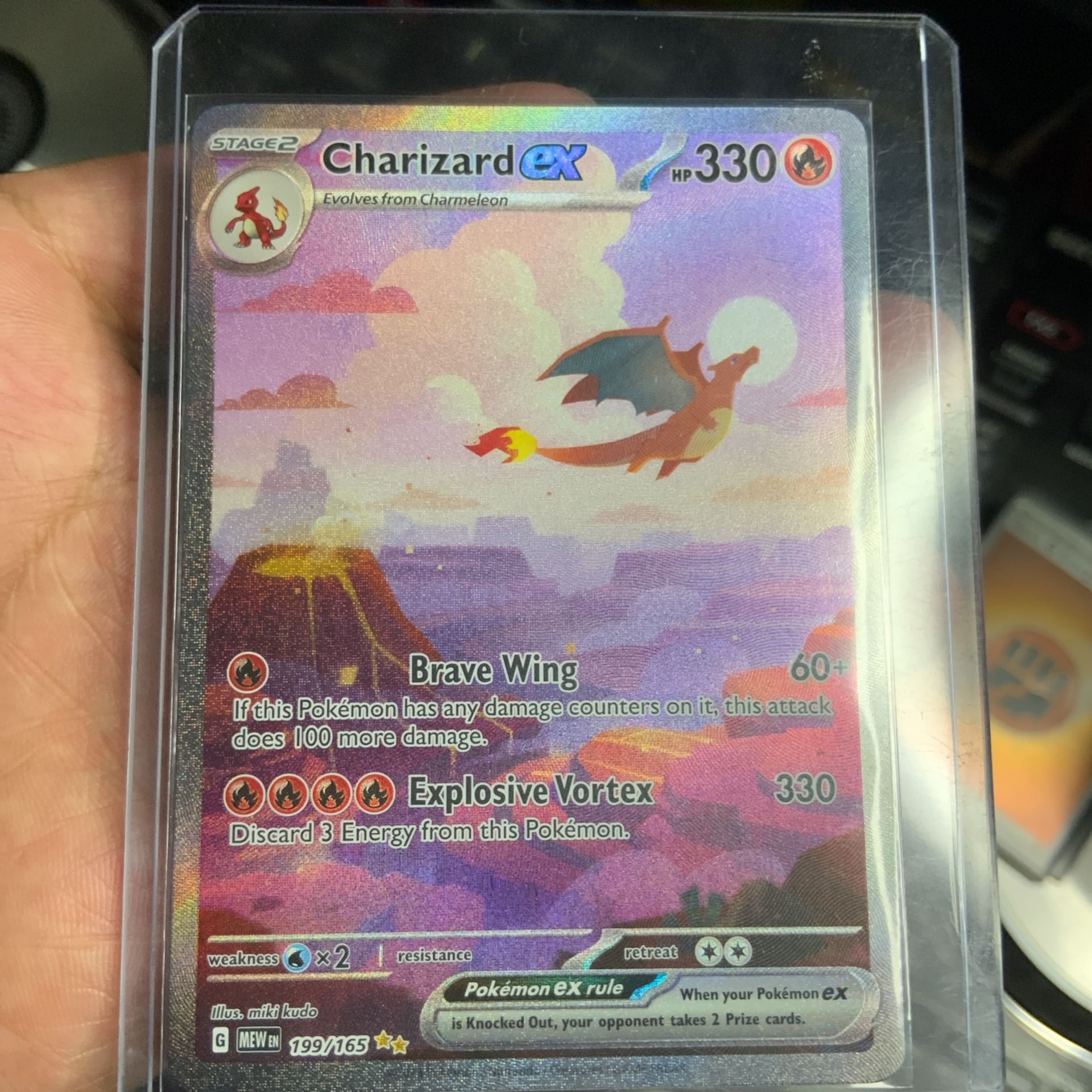 Charizard ex - 199/165 - SV: Scarlet and Violet 151 (MEW)
