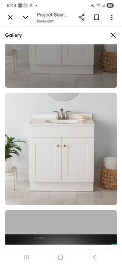 30 Inch Vanity/w top