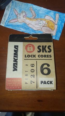 Yakima lock cores. 2 only