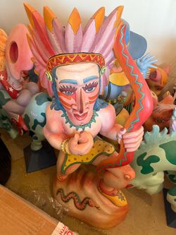 Vintage Folk Art Hand Carved Wooden Sculptures VARIED Sizes and Pricing