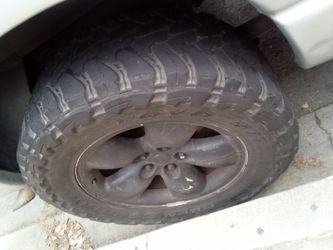 4 Off road tires M/t