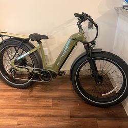 Mokwheel Basalt Electric Fat Tire Bike – NEW (Never Used) + Free Bike Included (E Bike / Ebike)