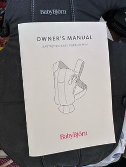 Baby bjorn mini carrier
